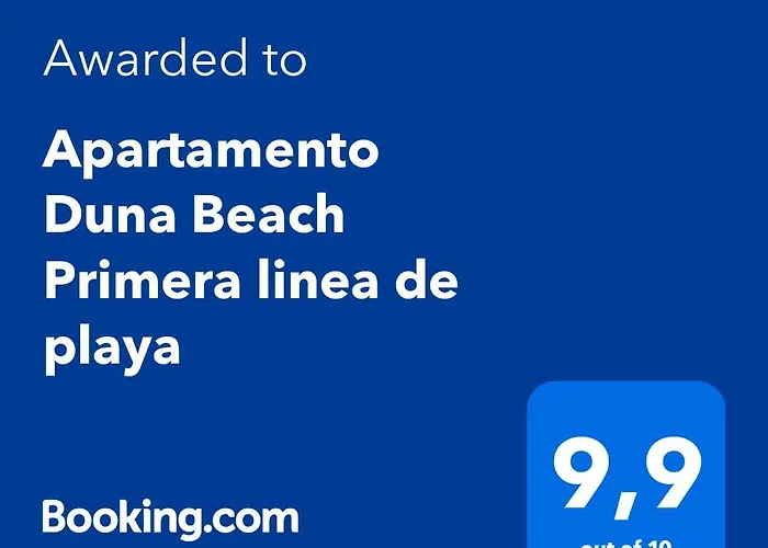 Apartamento Duna Beach Primera Linea De Playa